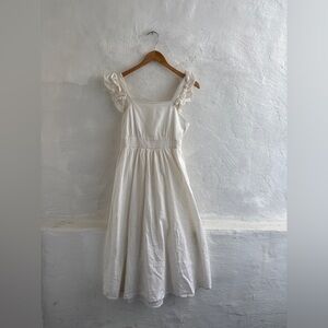 100% cotton size small midi Dress